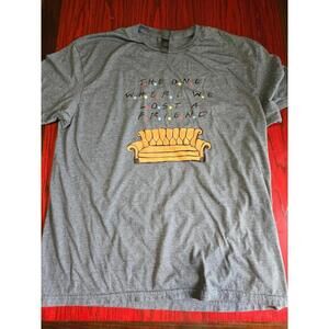 Friends Couch Lost A Friend Shirt L Custom Tee